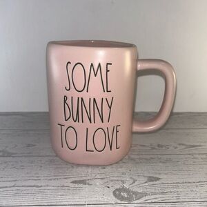 Rae Dunn “Some Bunny To Love” Pink Ceramic Coffee Mug